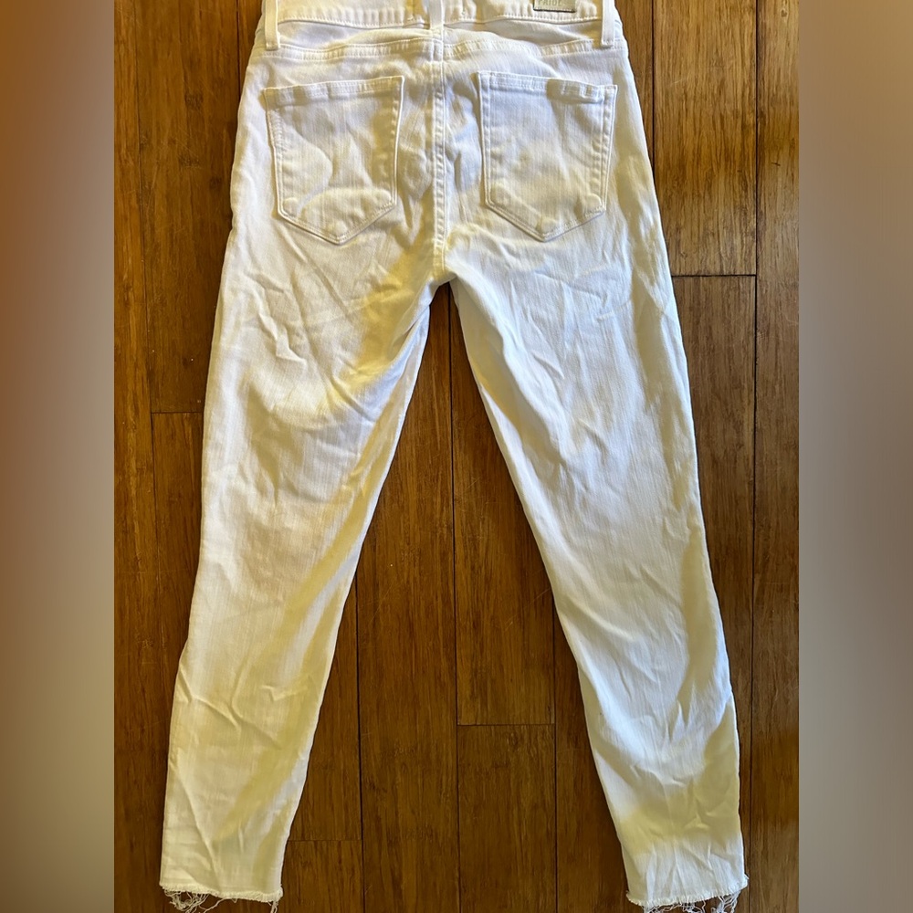 White paige jeans